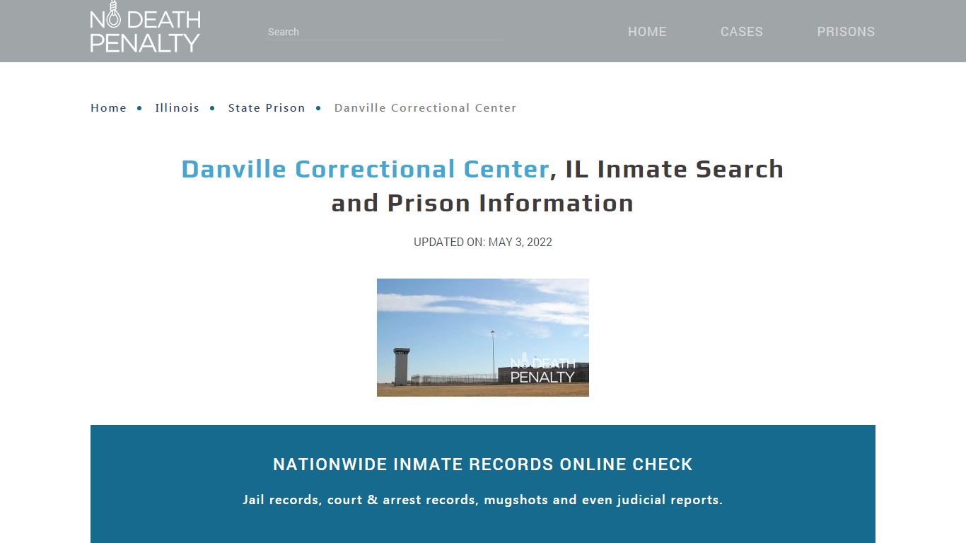 Danville Correctional Center, IL Inmate Search, Visitation ...